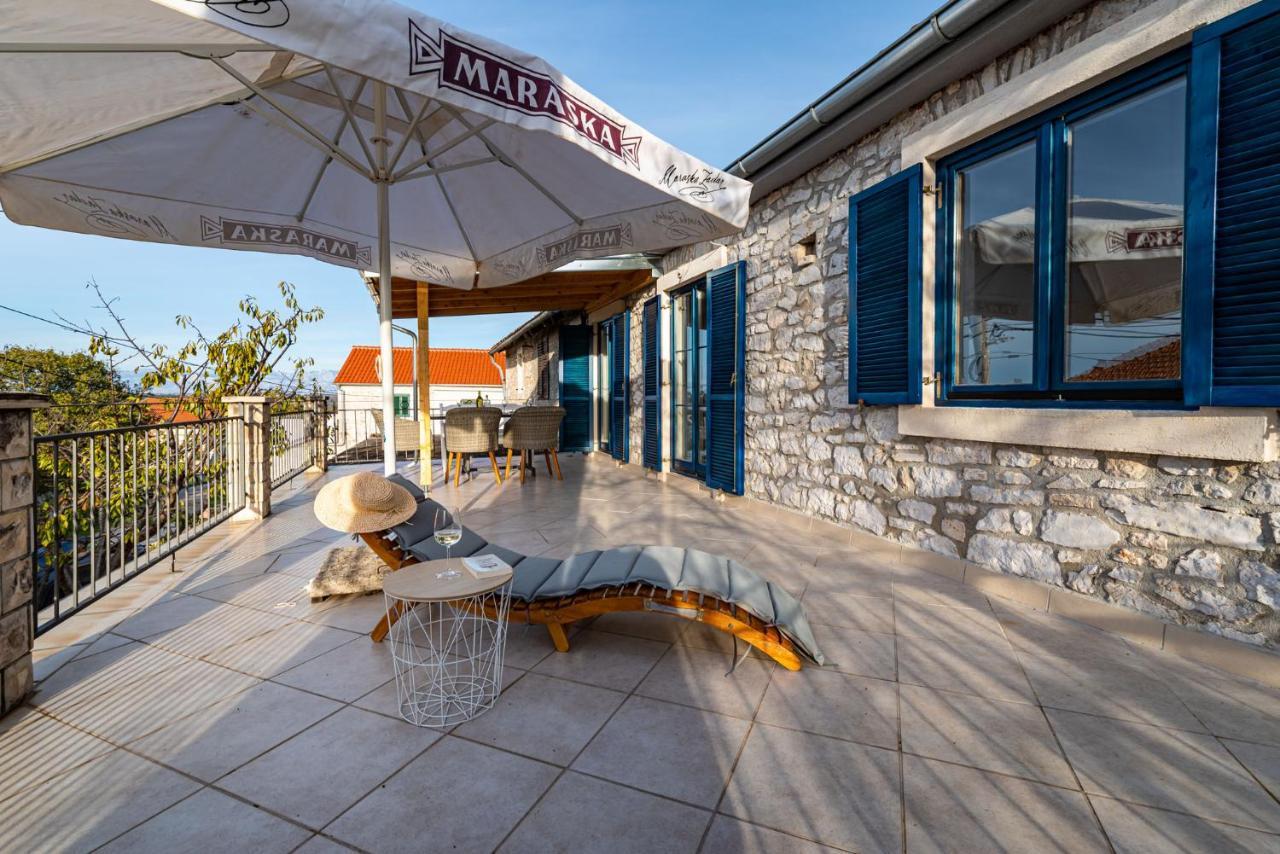 Ferienhaus Kuca Marija - Traditionelles Steinhaus Bei Zadar Debeljak المظهر الخارجي الصورة